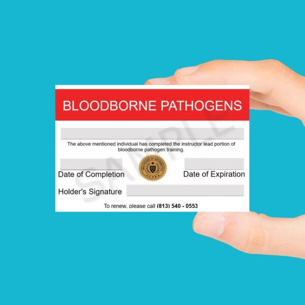 Bloodborne Pathogens Training